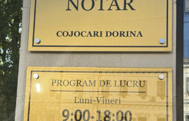 Notar Cojocari Dorina — Notari