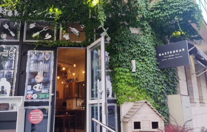 Gastrobar — interior și preparate