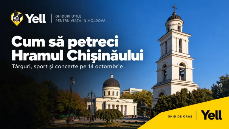Hramul orașului Chișinău 2026: unde poți merge pe 14 octombrie