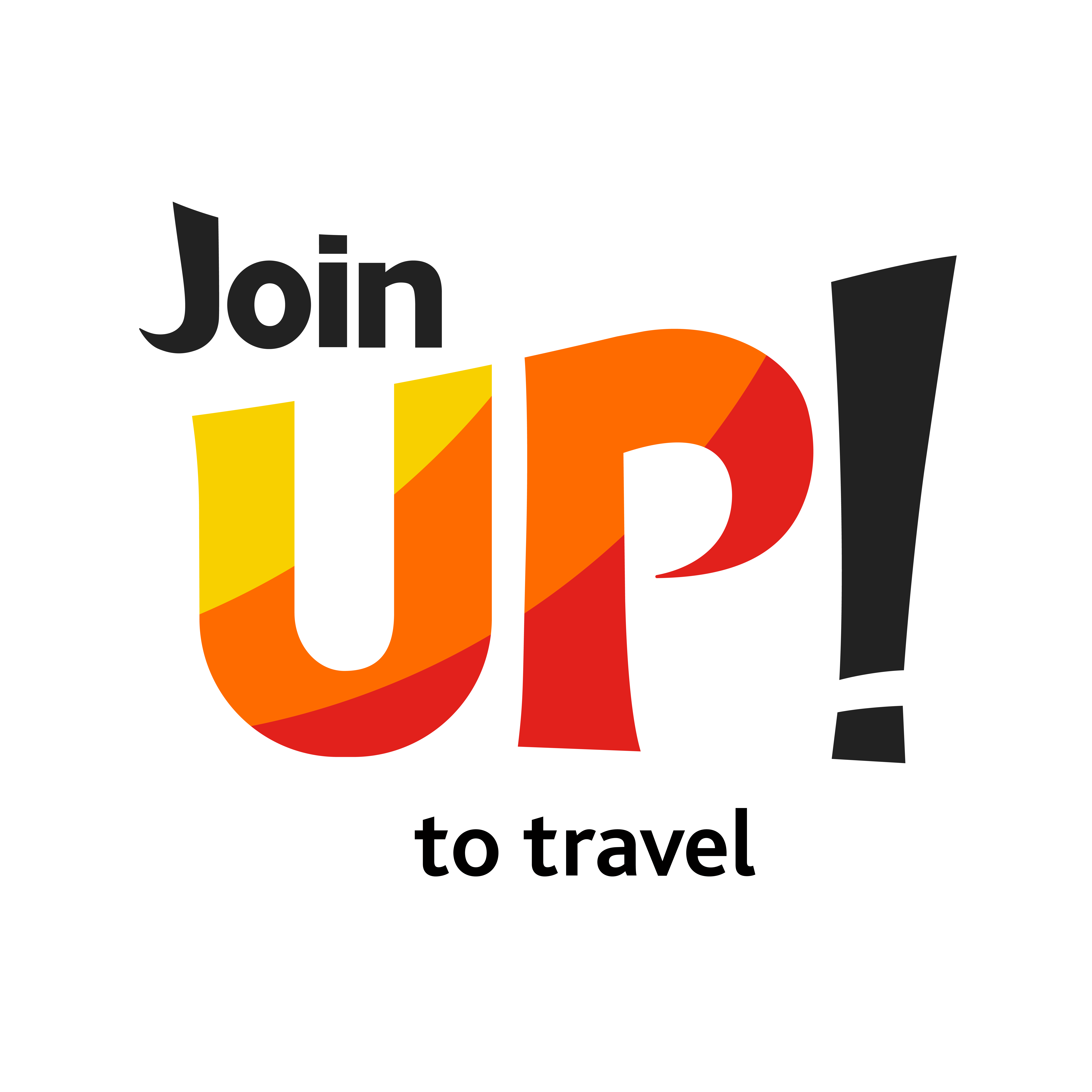 Join UP to travel — logo